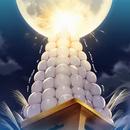 お月見団子